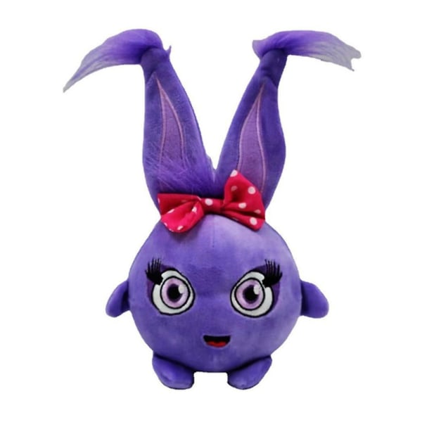 Sunny Bunnies Plysjleker Dukker Figur Myk utstoppet kanindukke for barn Voksne Gaver Hjemmesofapynt[GL] Purple