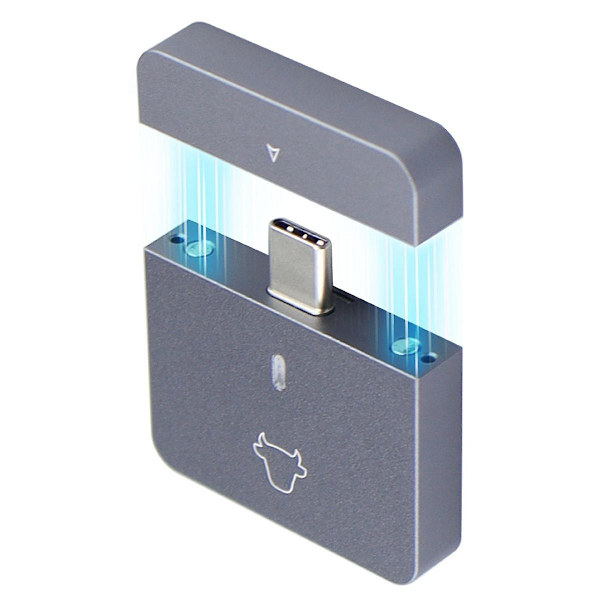 2230 NVMe SSD-hölje PCIe USB3.2 10 Gbps Aluminium Bärbar Extern SSD-hölje Stödjer UASP Trim