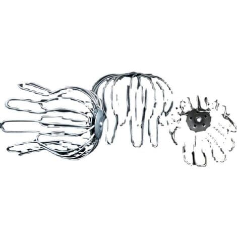 Galvaniseret tagrenderist, 50mm-70mm (LGL)