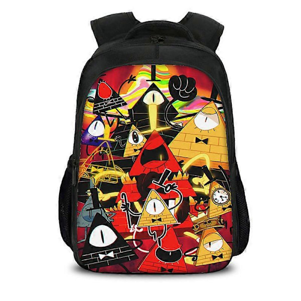 Gravity Falls Dipper Mabel Casual Skoletaske Anime Notebook Laptop Rygsæk Skoletaske Messenger Taske LGL Style04