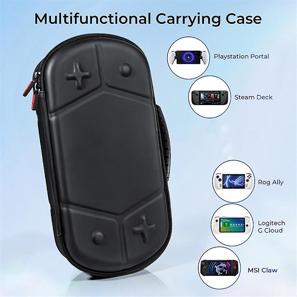 Reiseveske for /OLED/ Ally/ Portal/Switch/, Oppbevaring og Stativ Design LGL Black