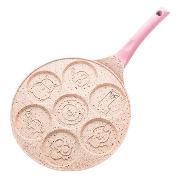 Dyrepandekagepander 7 Unikke Søde Dyreforme Non-Stick Bagepander (Blå) (santanxing) LGL pink
