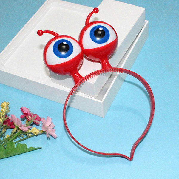 Alien Eyeball LED Hårbøjle Blinkende Hårbånd Børn Voksen Hårbånd til Scene LGL Blue