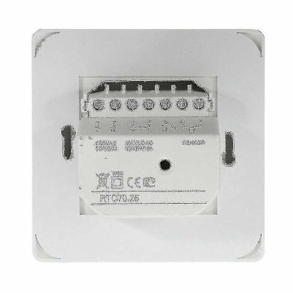 Elektrisk gulvvarme termostat temperaturkontrollbryter + sensor kabel