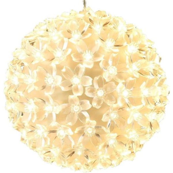 Bambelaa! 100 LED lyskugle varm hvid juledekoration kugle (LGL)