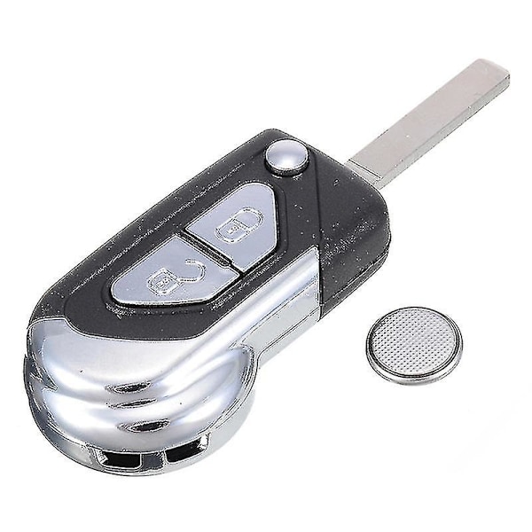 Til Citroen Ds3 2 Knapper Fjernbetjening Nøgle Etui Service Kit Fjernbetjening Bilnøgle Etui Skal Med Batteri-yu LGL