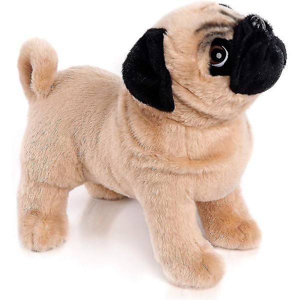 12,5 tommer brun mops bamse, mops bamse hund bamser gaver til børn