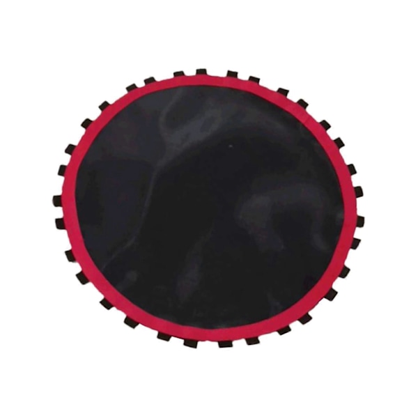 Trampoline Erstatningsmatte Hjemmedeler Rund Utendørs Trampoline Hoppeduk 61cm LGL Black 100cm