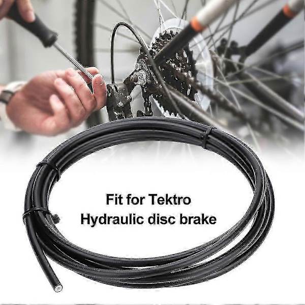 Hydraulisk skivebremseslange til cykel med olivenkoblingssæt - 3 m længde (LGL)