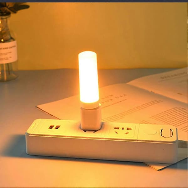 B22/E12/E14/E27 LED Fladdrande Låga Lampa Brinnande Eld Effekt Nattlampa (LGL) usb light