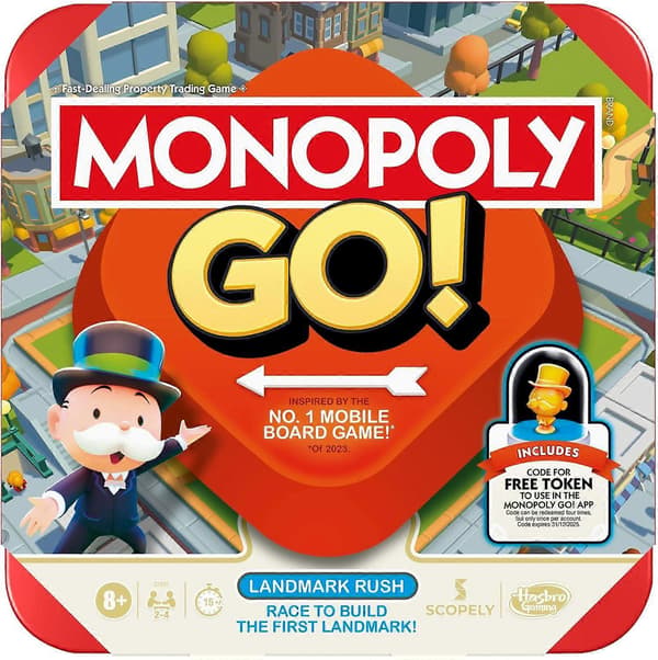 Monopoly Go brætspil (LGL)