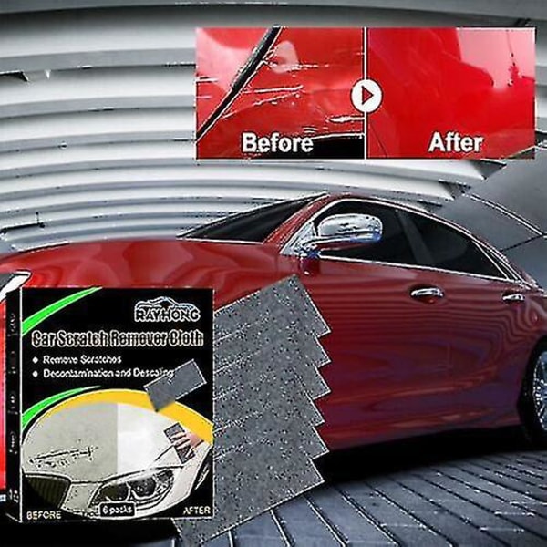 Nano Sparkle Klud Bil Ridse Reparation Klud Nano Magisk Klud Til Bil [kk] 12pcs