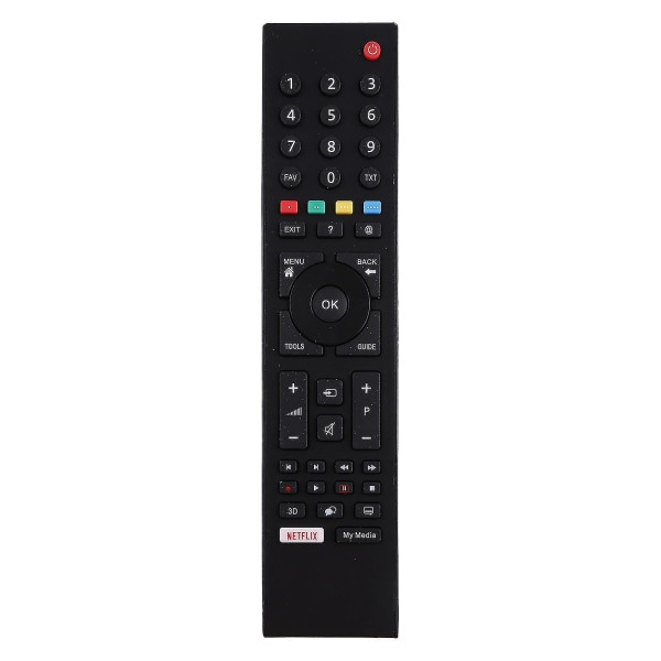 Grundig Ts1187r Smart TV -kaukosäätimen mediasoittimen tarvikkeet Black Black