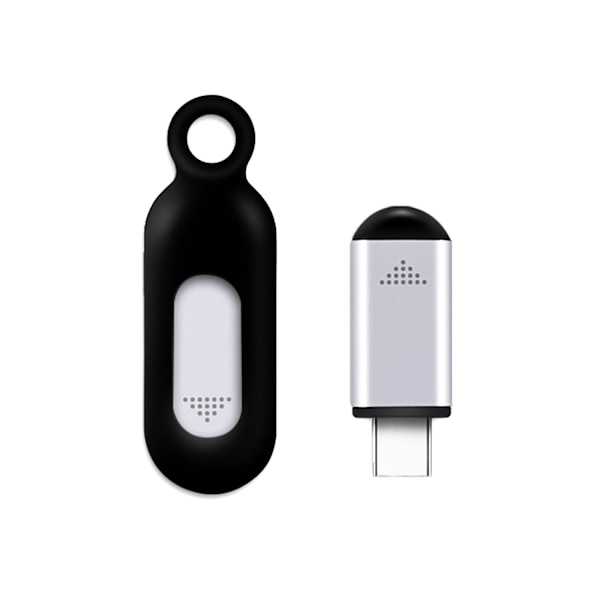 Trådlös Smarttelefon Infraröd Sändare Universell Mini Fjärrkontroll med Typ-C Anslutning Rep LGL Silver