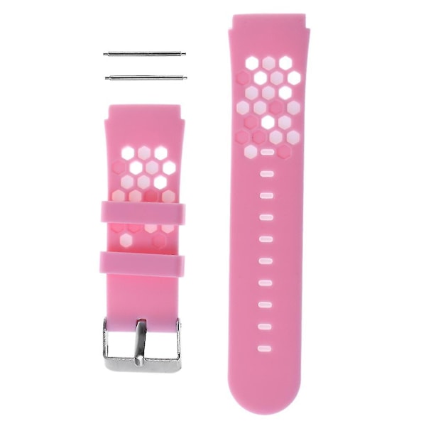 Barnens smarta armband ersättning silikon handledsrem för barn smartklocka [GGL] Black Pink