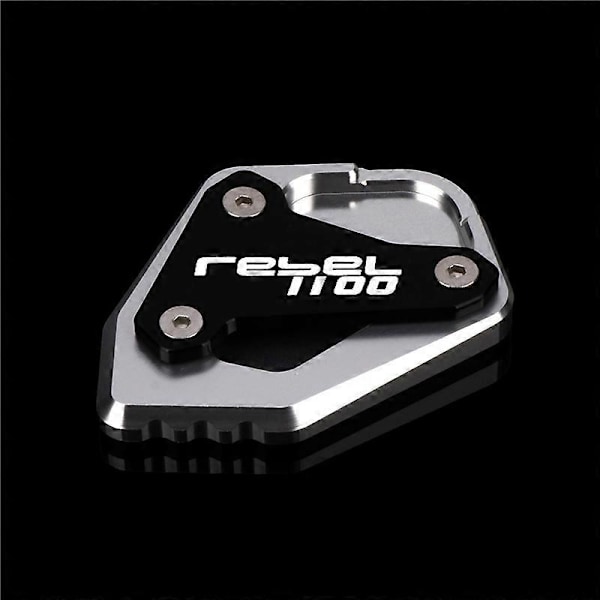 Motorcykel CNC Sidostödsfot Förlängningsplatta Stöd För HONDA REBEL CMX1100 CM1100 CMX 1100 2020-2022 LGL Titanium