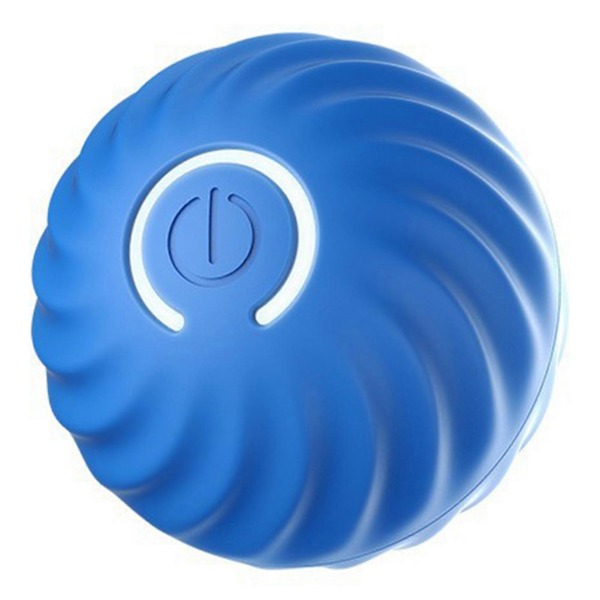 Selvrullende Kattelegebold USB-opladning Holdbart Kattelegetøj Kæledyrslegetøj Produkt LGL Jump Ball Blue