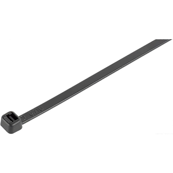 Nippuside 100 kpl, musta, 200 x 4,8 mm (LGL)