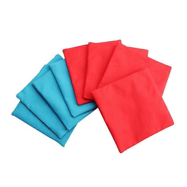Vejrbestandigt Standard Cornhole Sæt med 8 Regulære Bean Bags til Udendørs Kaste Cornhole Spil, Professionelt Corn Hole Sæt med 8 LGL