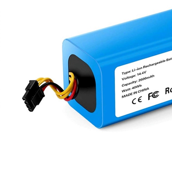 14.4V 2600mAh Batteri För Conga Excellence 1390 Robotdammsugare jy LGL