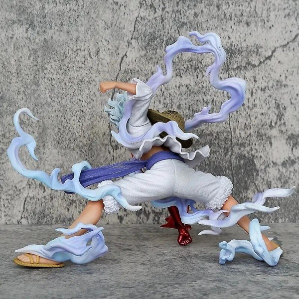 One Piece Figur Anime Solgud Nika Luffy Gear 5 Actionfigurer Gk Statue Pvc Modell Leke Rom Ornament Barn Gaver No Box