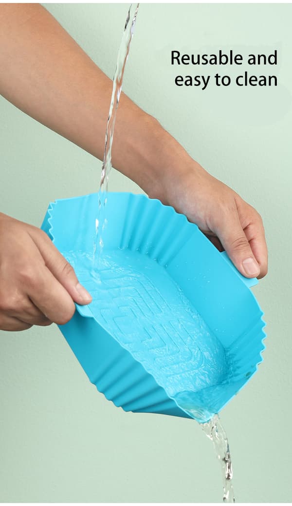 Silikonbolle for Airfryer (LGL) Blå Blå