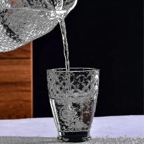 Koi Stack Ass Set Fiskformad Gobelet Kopp Cocktail Ölglas Stapelbara Dricksglas Set Glasvaror (LGL) Blue