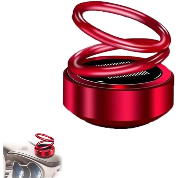 Aexzr Portable Kinetic Mini Heater, Aexzr Mini Portable Solar Aromatherapy Heater Red