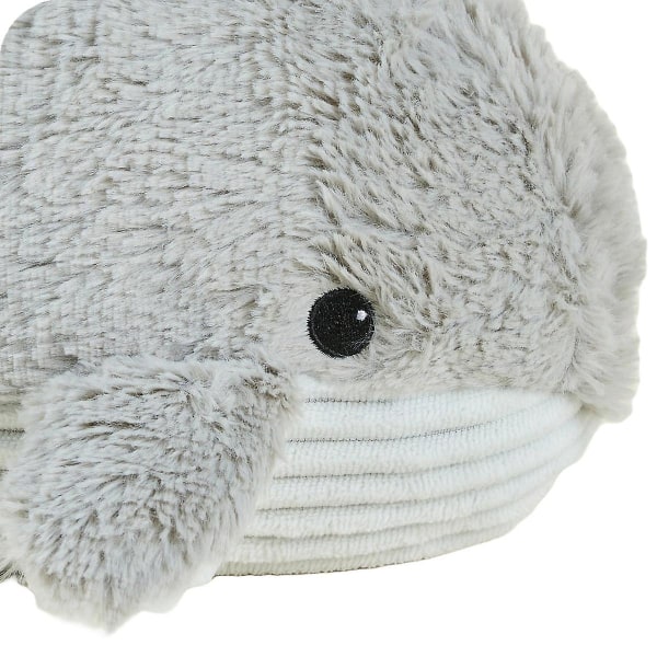 Warmies Mikrobølgeovn Narwhal - 33 cm Grey