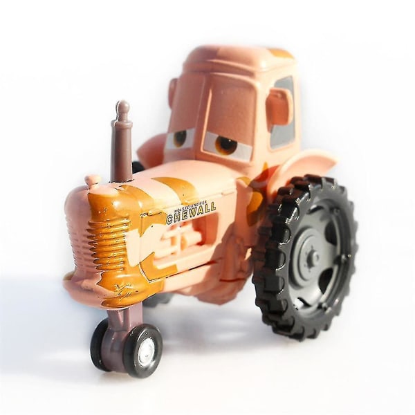 Pixar Cars Heifer Tipping Traktor Lekebil Diecast Filmkarakter Kjøretøy Modell