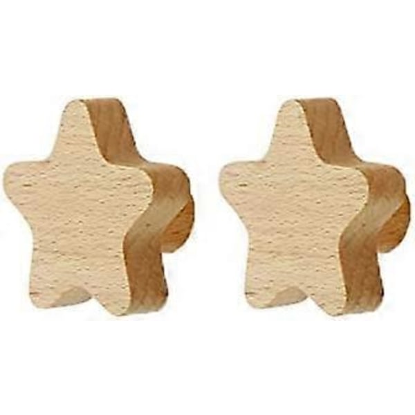 Väggkrokar Barn Trä Väggkrok Väggmonterad Hängare Klädhängare Hängande Väska Handduk och Kappa Skandinavisk Inredning (Set om 2) (LGL)