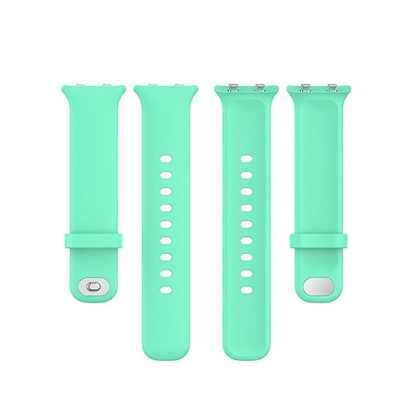 Til Oppo Watch 41mm/46mm Smartwatch Armbånd Silikone Udskiftning Rem [GGL] Spearmint Green