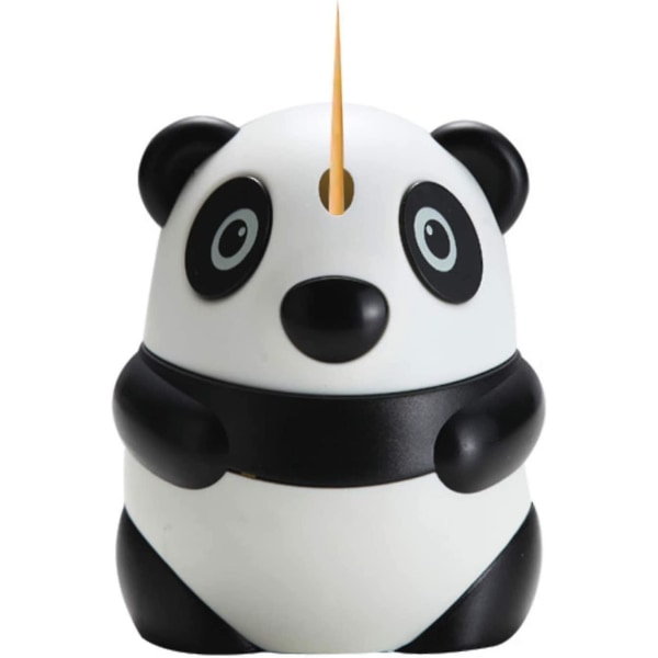 Tandpetare Hållare Dispenser Söt Panda Design Robust säker behållare Förtjockning Tandpetare Behållare Ficka Djurnyhet Dekorativa tandpetare Dispens