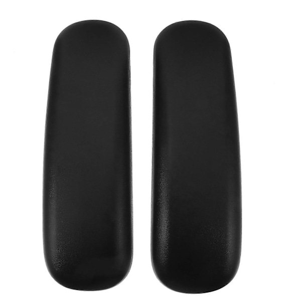 1 Par Stolsarmstöd PU Rullstolsarmstöd Kudde Armbågsstöd För Hemmet LGL Black 24X7CM