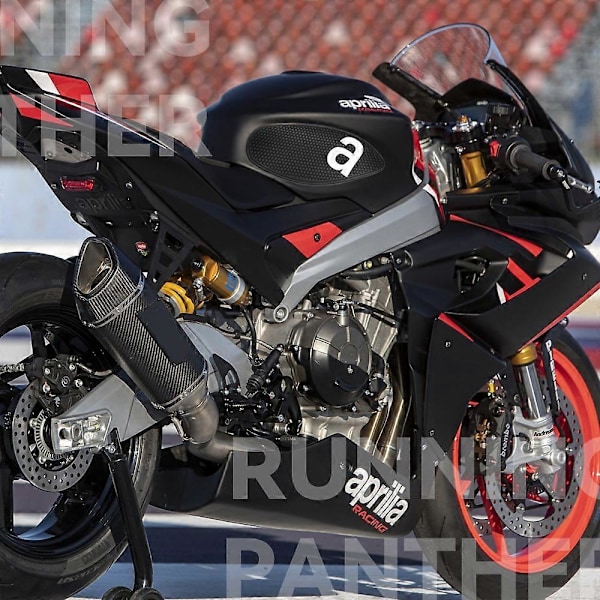 Motorcykeldekaler bränsletank dekaler Pads Tillbehör tank pad För Aprilia RS660 RS 660 TUONO 660 tankskydd knäskydd LGL Black