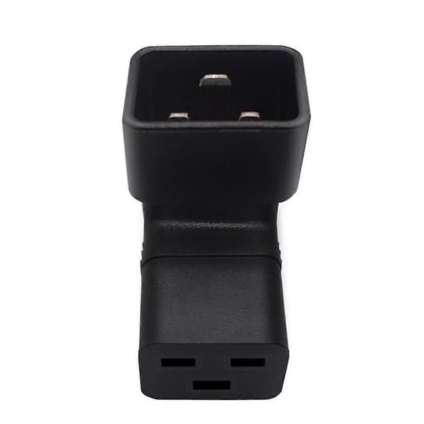 IEC320 C20 Hann til IEC320-C19 Hunn Adapter Kettle Plugg 3-pinners Koblinger (LGL)