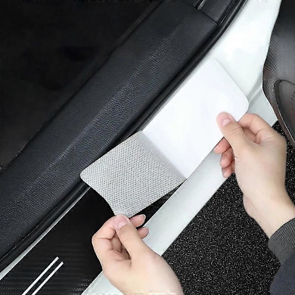 Moottoriajoneuvojen osat, sopivat Jaguar XE XF XJ F-Type F-Pace XKR XEL XFL S F XK XJL XJ6 XJS X -automallien kynnyslevyjen suojaukseen, hiilikuitu LGL 5Pcs Car Door xTrunk