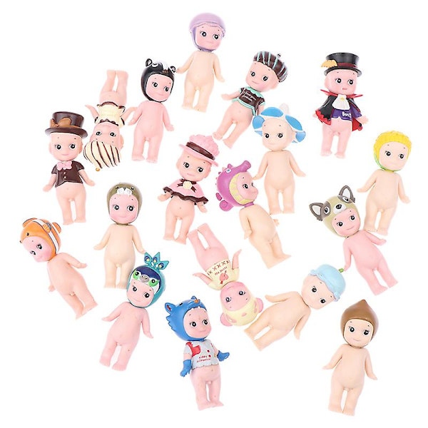 8 cm Kawaii Macarons Dessert Sonny Angel Actionfigur Dukker 1 stk Tilfældig[GL] Random Color
