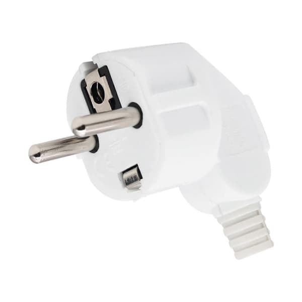 3-pakning plugger, gummiskjermede kontaktplugger, 250V (16A) plugger, vinklede plugger, vanntette utendørs strømuttak (LGL)