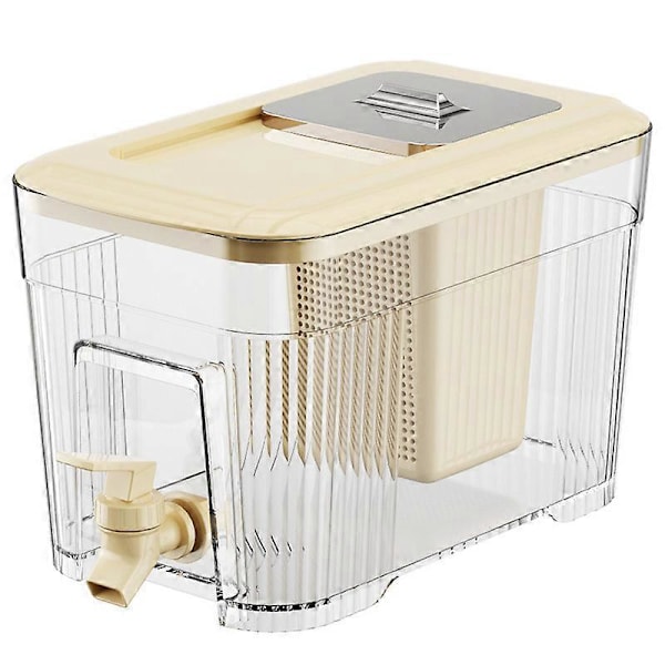6L Koldtvandskande Is Juice Dispenser Drikkevare Dispenser til Køkken Bar (LGL)