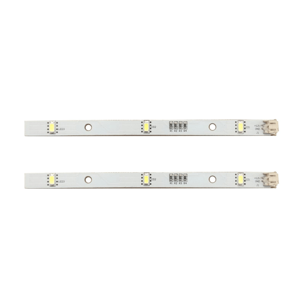 2x LED-strimmel til Rongsheng Hisense Logik køleskabe og frysere MDDZ-162A 1629348