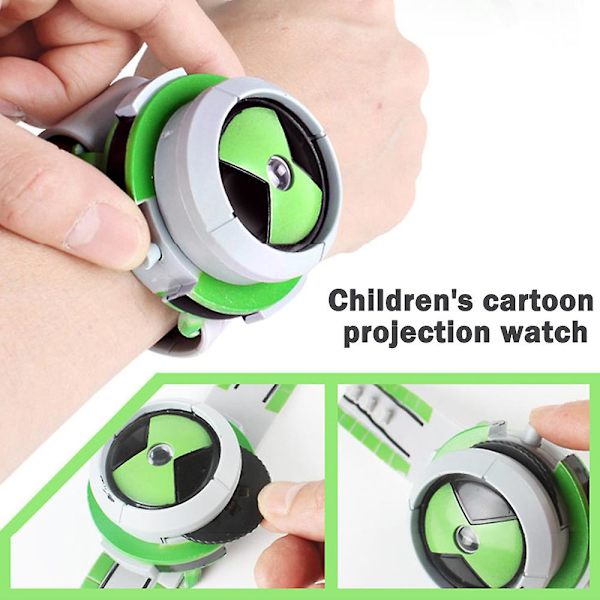 Anime-projektorur Ben 10 Omnitrix The Protector Of Earth Alien Force Barnklocka Leksak för barn Present[GL]