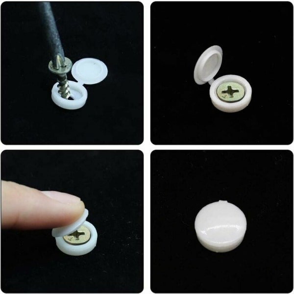 Skrukorker, 100 plastskrukorker, skrukorker for H (LGL)