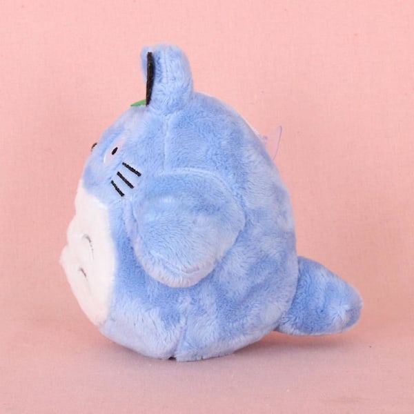 20cm Søt Anime Figur Totoro Plysj Fylt Dukke Barn Leker Klemmbar Pledd Pute [LGL] Blue