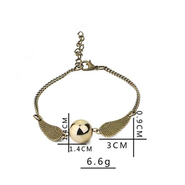 Harry Potter Golden Snitch Armband Barn [LGL]