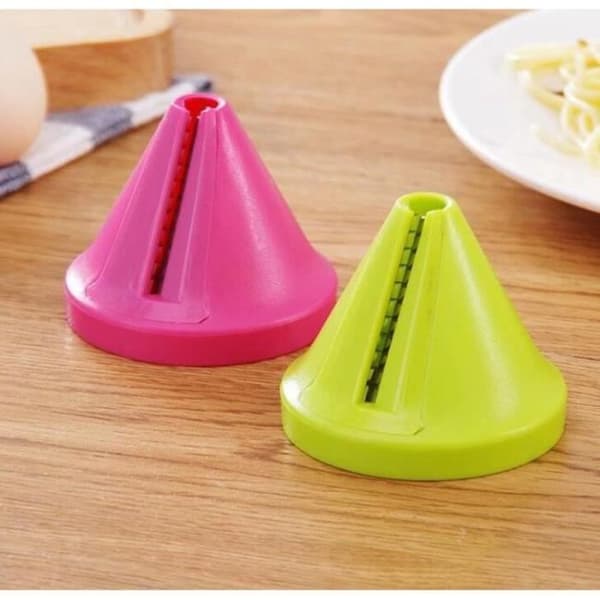 Grønnsaksspiralizer - Grønnsaksspaghetti-kutter, Grønnsakskutter, Julienne-skreller, Spiral-kutter (2 stk)（FMY）