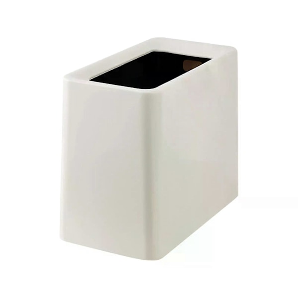Minimalistisk Kreativ Stilig Design Lett å Rengjøre Holdbar Plassbesparende Bordplate Søppelbøtte Stue Søppeloppbevaring Kompakt LGL Style A