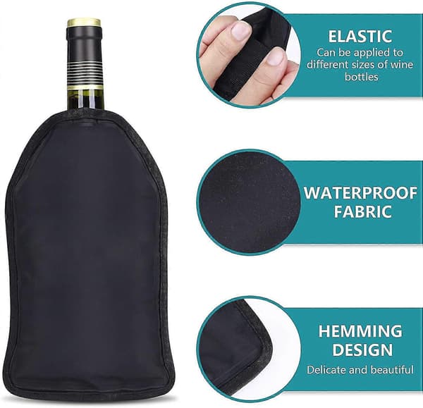 Vinkøler Sleeve, Køler Sleeve Vinkøler Sleeve til vin eller champagne (LGL)