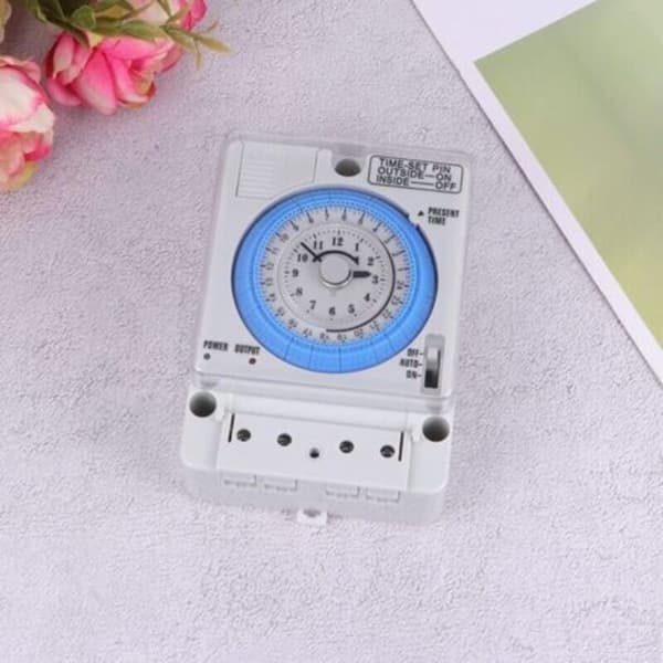 12V AC/DC Mekanisk Køkkentimer (Bærbar) (LGL)