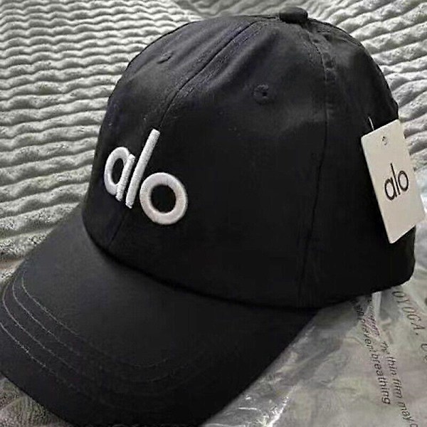 Alo Yoga Unisex Baseballkeps Broderad Ankungekeps Solskydd Solhatt LGL C